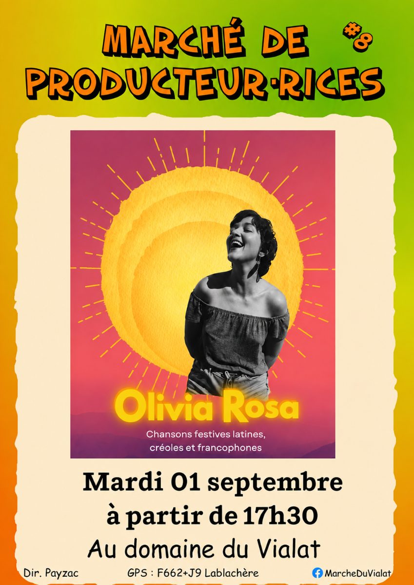 Affiche de Marché de producteur-rices à Lablachère
