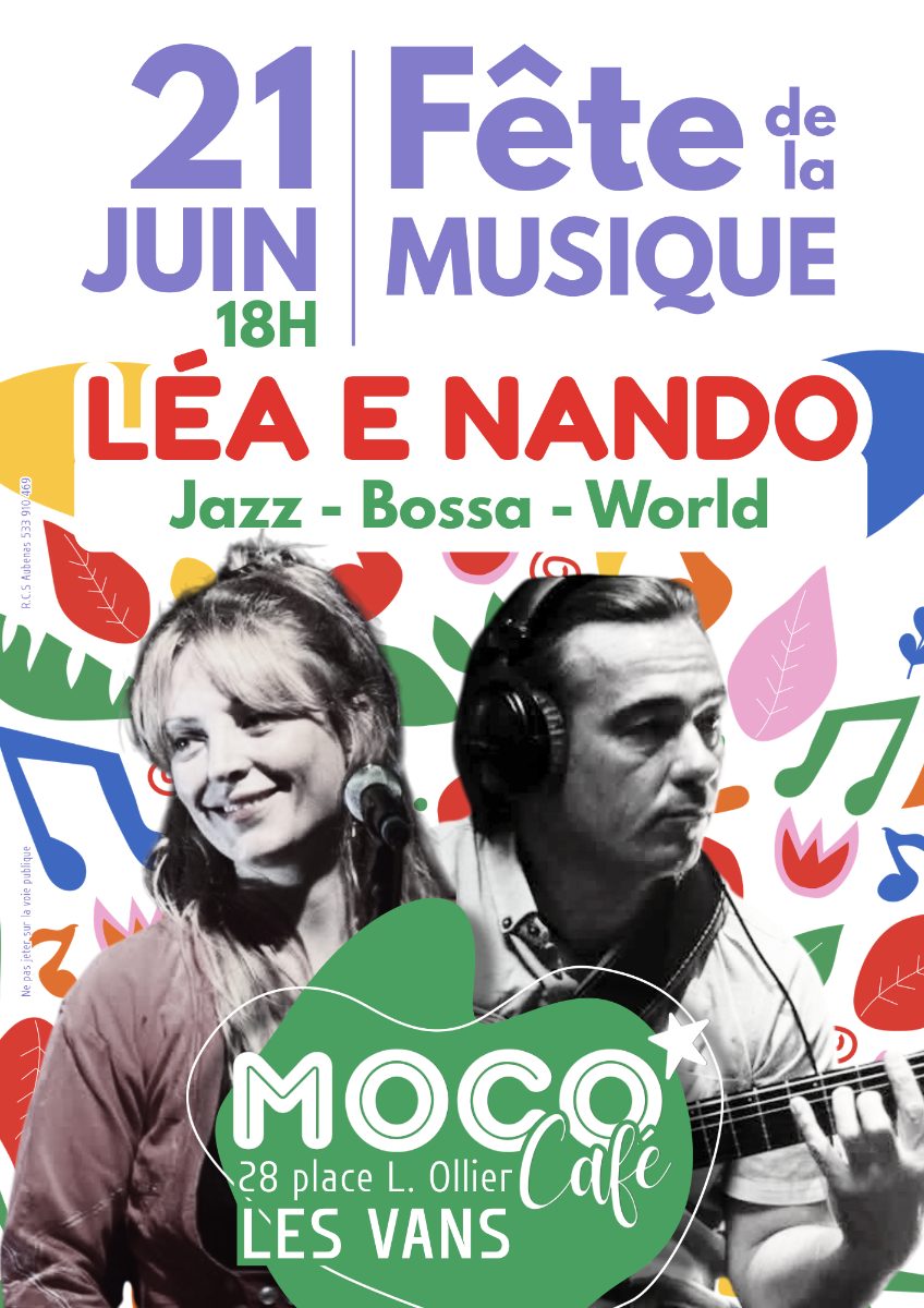Affiche de Fête de la musique au Moco à Les Vans