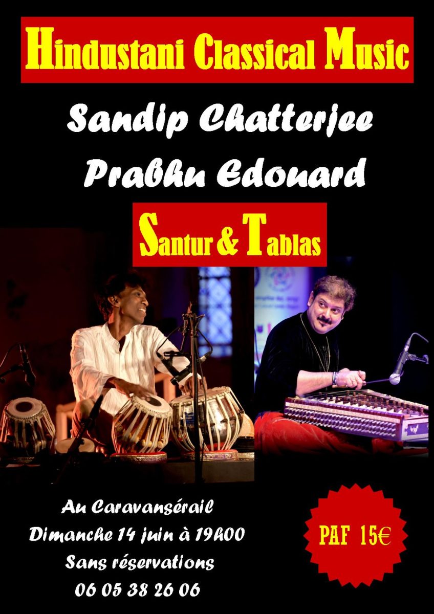 Affiche de Santur & tablas à Aubenas