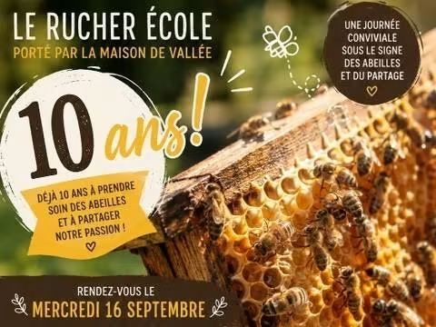 Affiche de Le rucher école - les 10 ans à Burzet (07450)