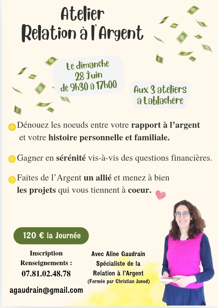 Affiche de Relation à l'argent à Lablachère