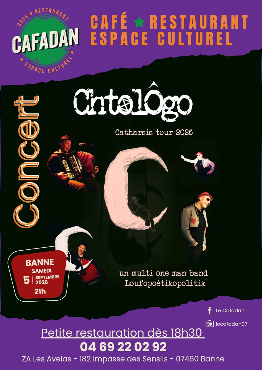 Affiche de Concert Chtôlogo à Banne