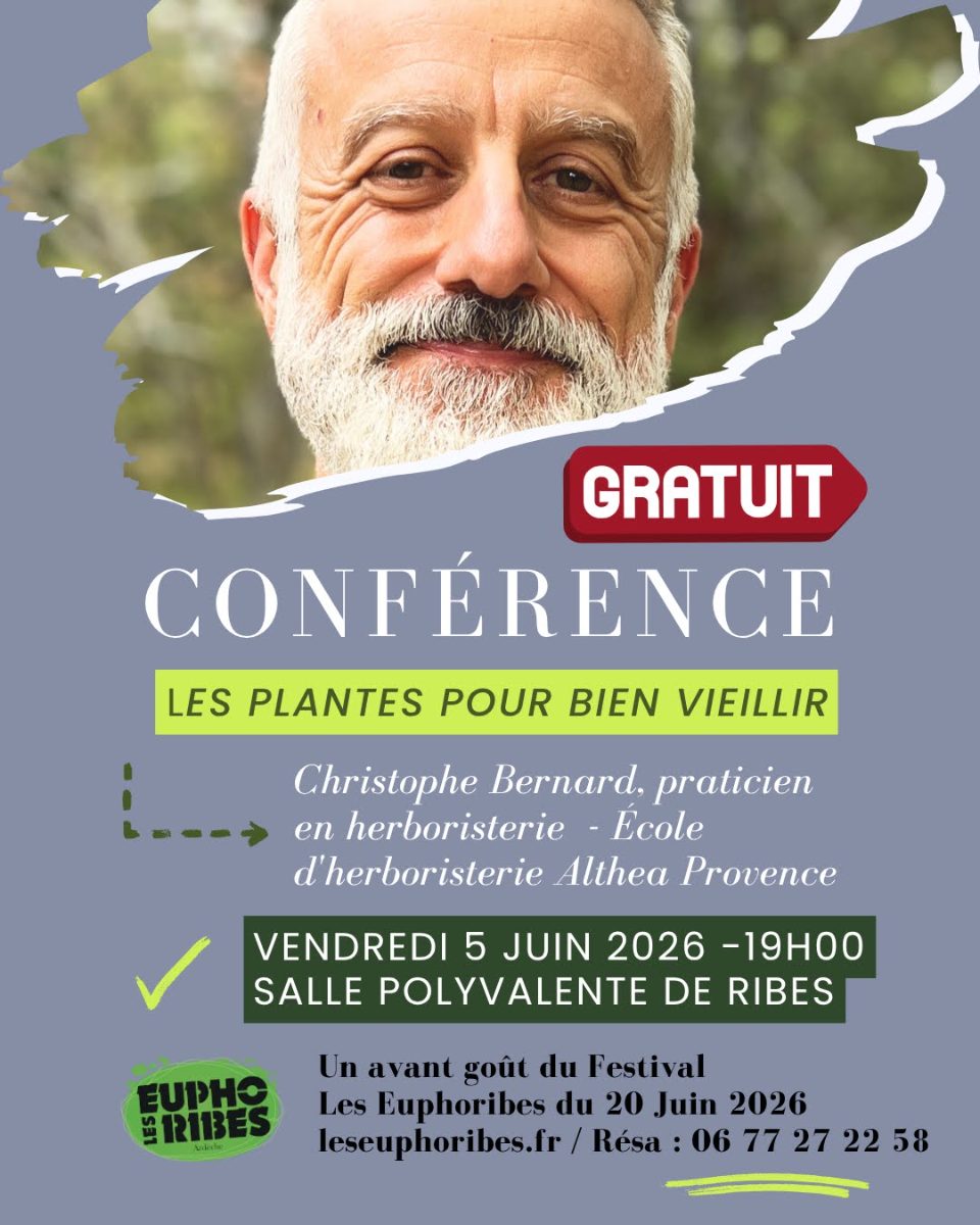 Affiche de Conférence les plantes à Ribes