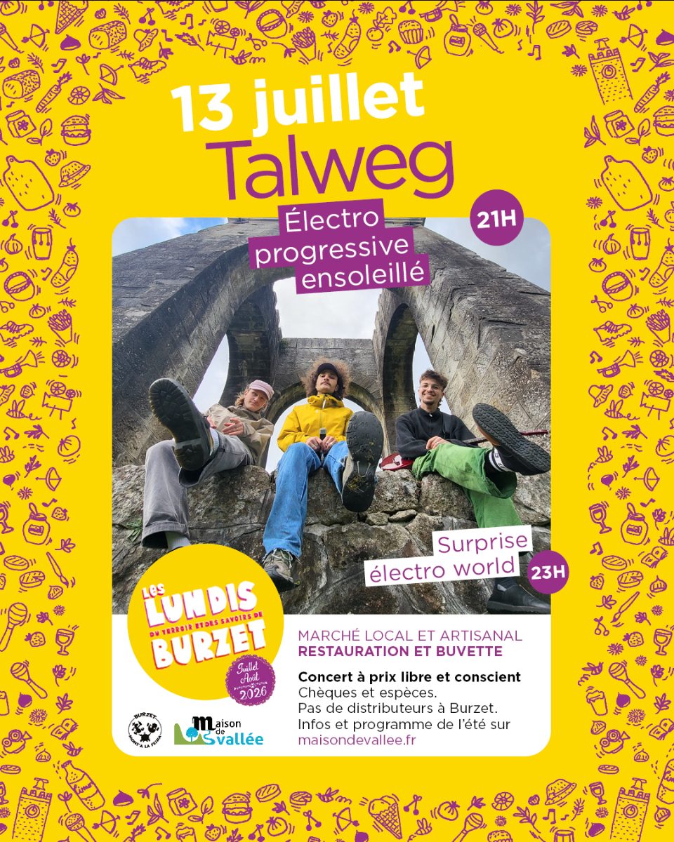 Affiche de Talweg - électro progressive à Burzet