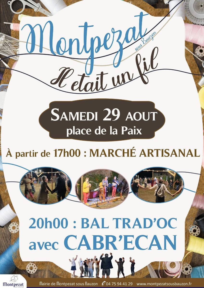 Affiche de Il était un fil à Montpezat-sous-Bauzon