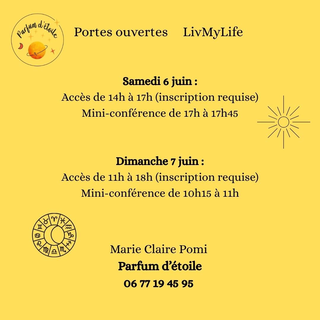 Affiche de Portes ouvertes Livmylife à Joyeuse