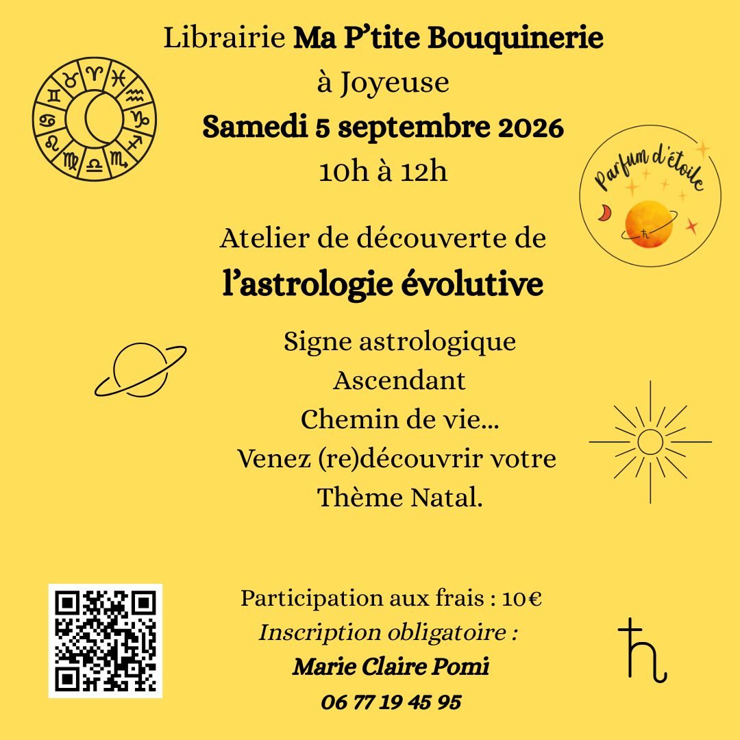 Affiche de atelier de découverte à Joyeuse