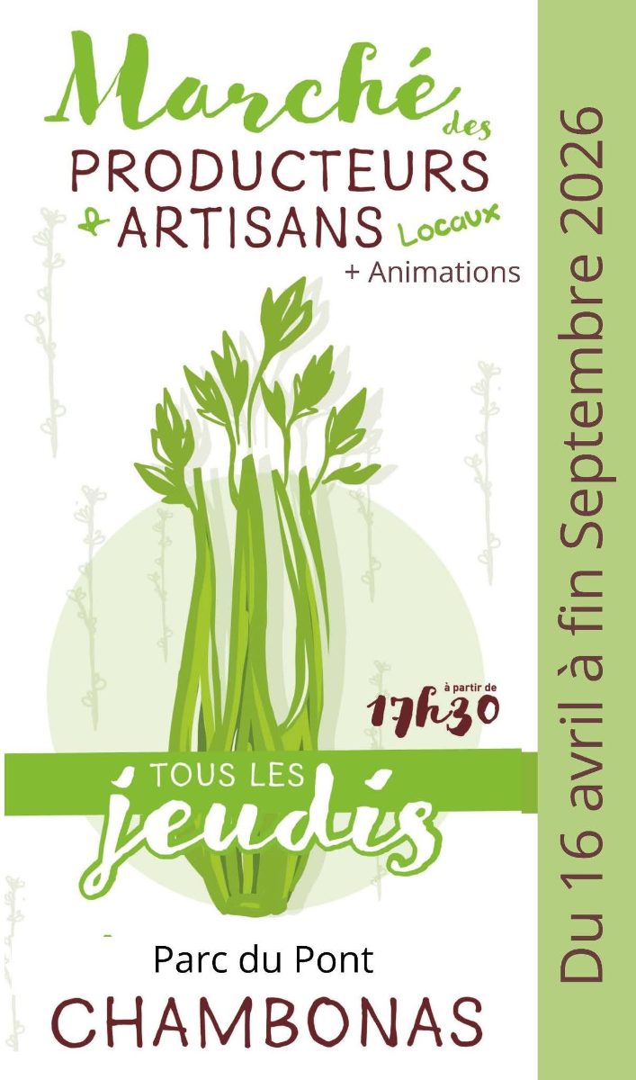 Affiche Marché de producteurs