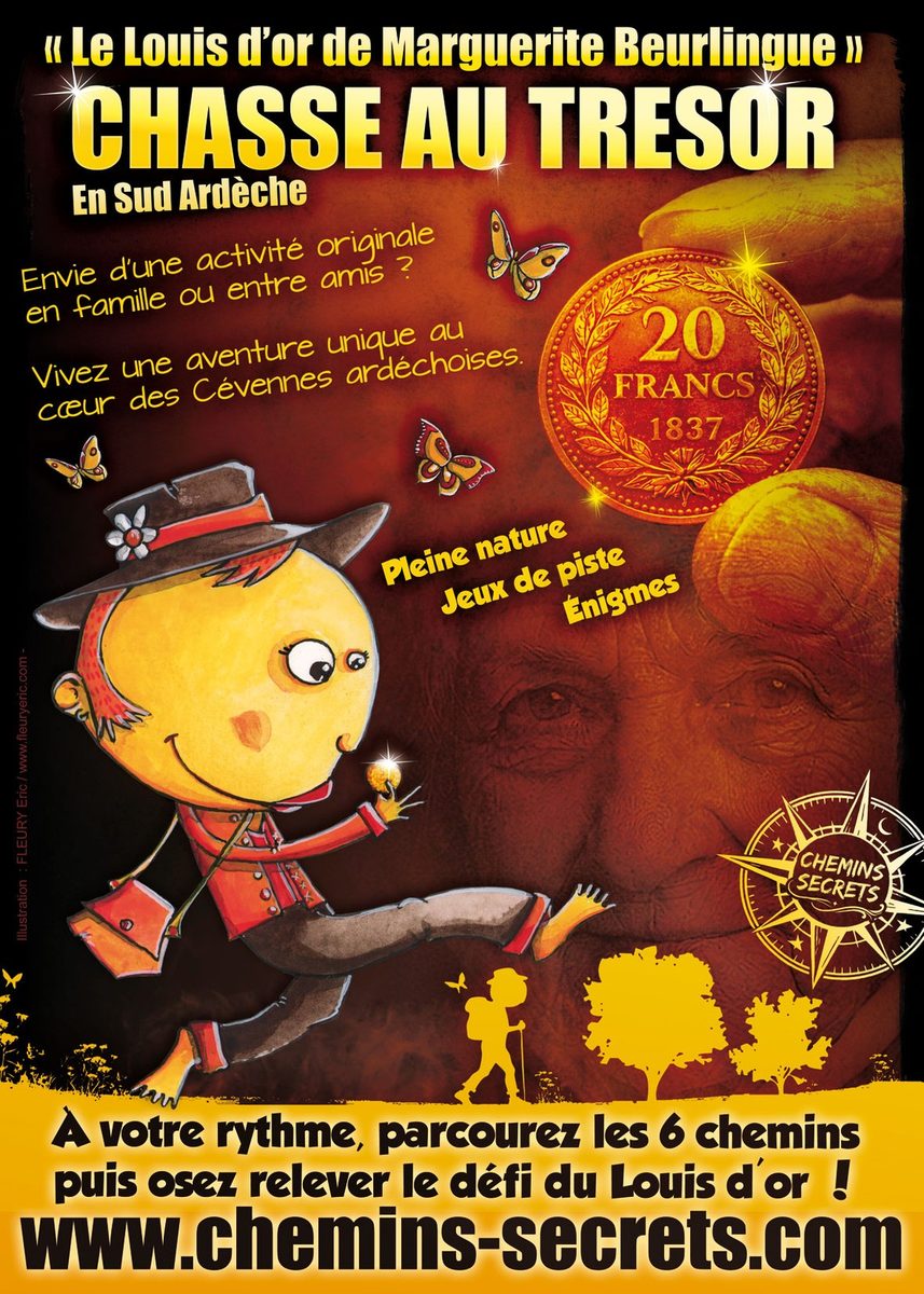 Affiche de Chasse au trésor Sud-Ardéche à Payzac