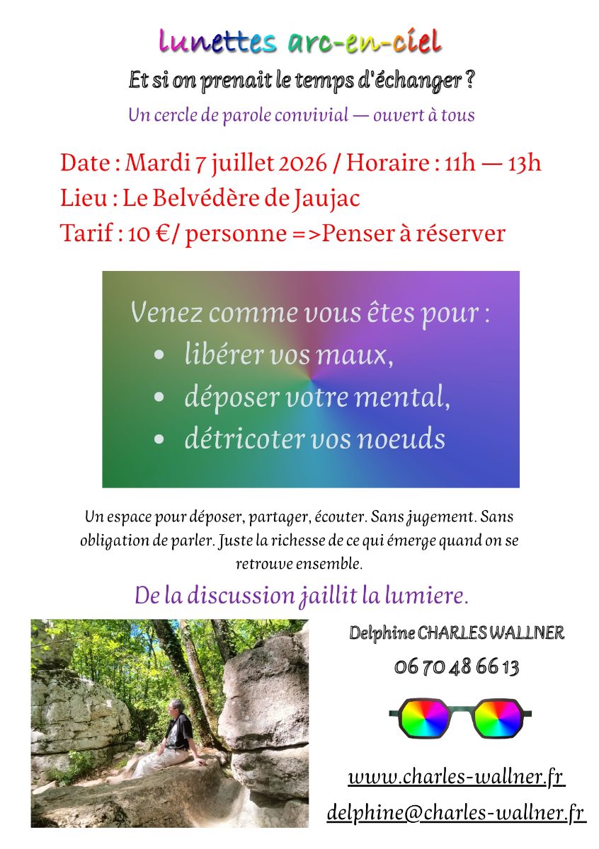 Affiche de Cercle de parole à Jaujac