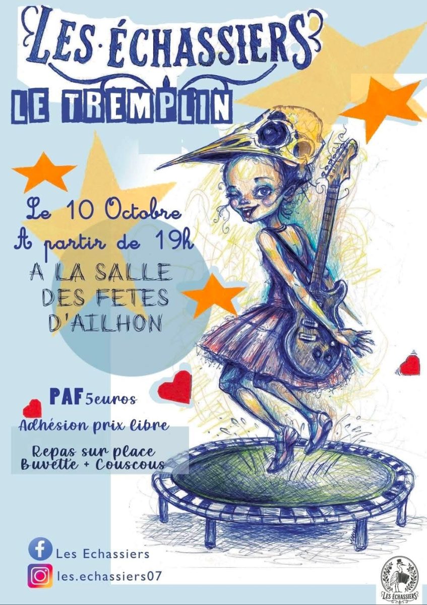 Affiche de Le tremplin des échassiers à Ailhon