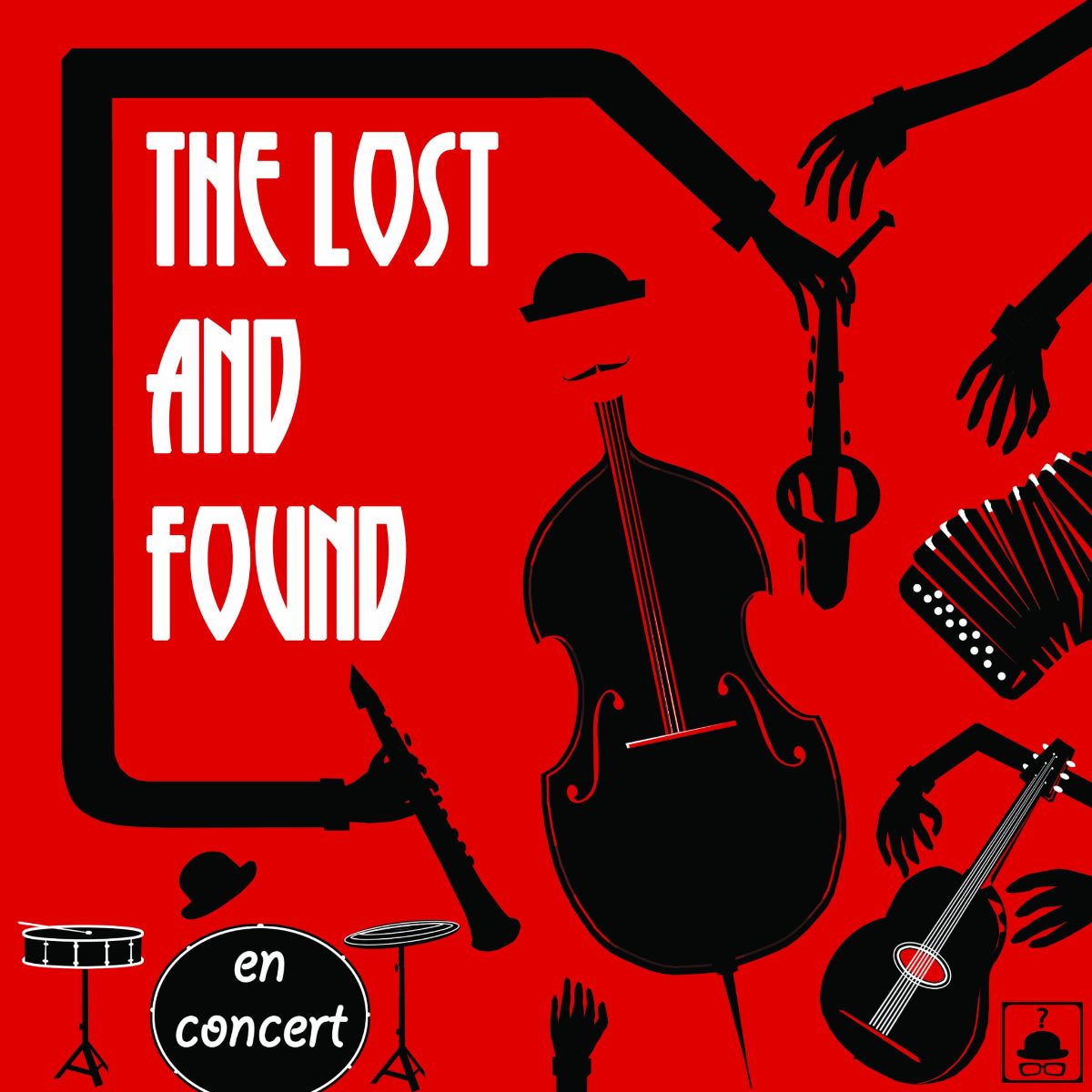 Affiche de The lost and found en concert à Rosières