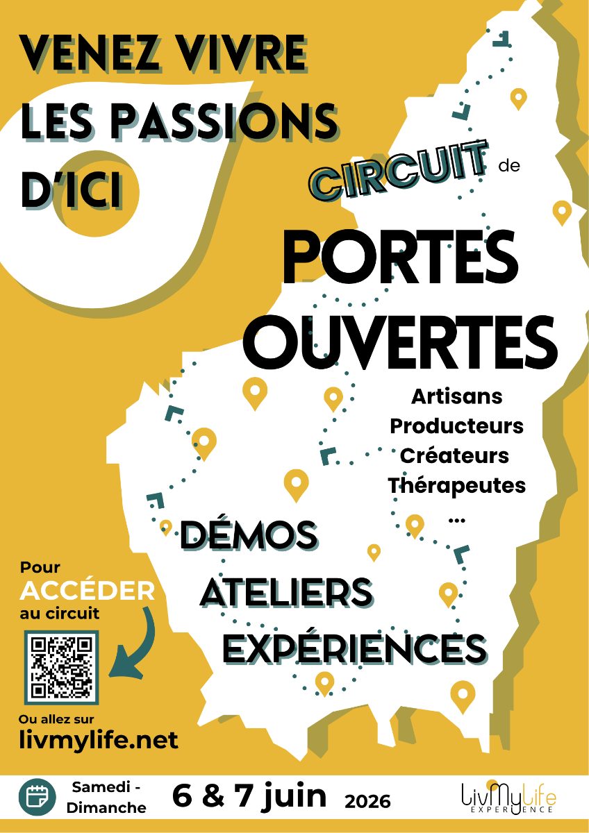 Affiche de Circuit de portes ouvertes à Sud Ardèche