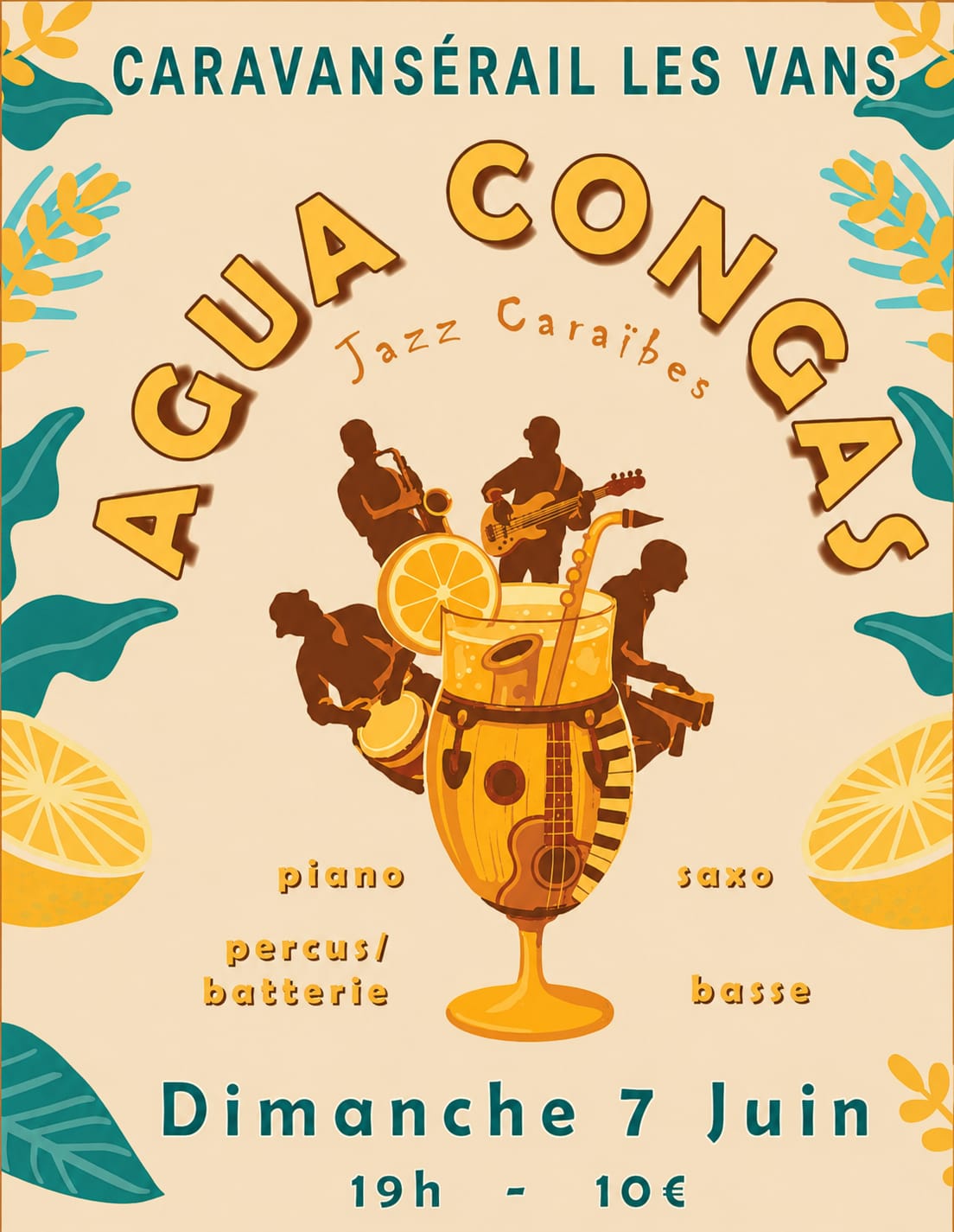 Affiche de Aguaconga à Les Vans