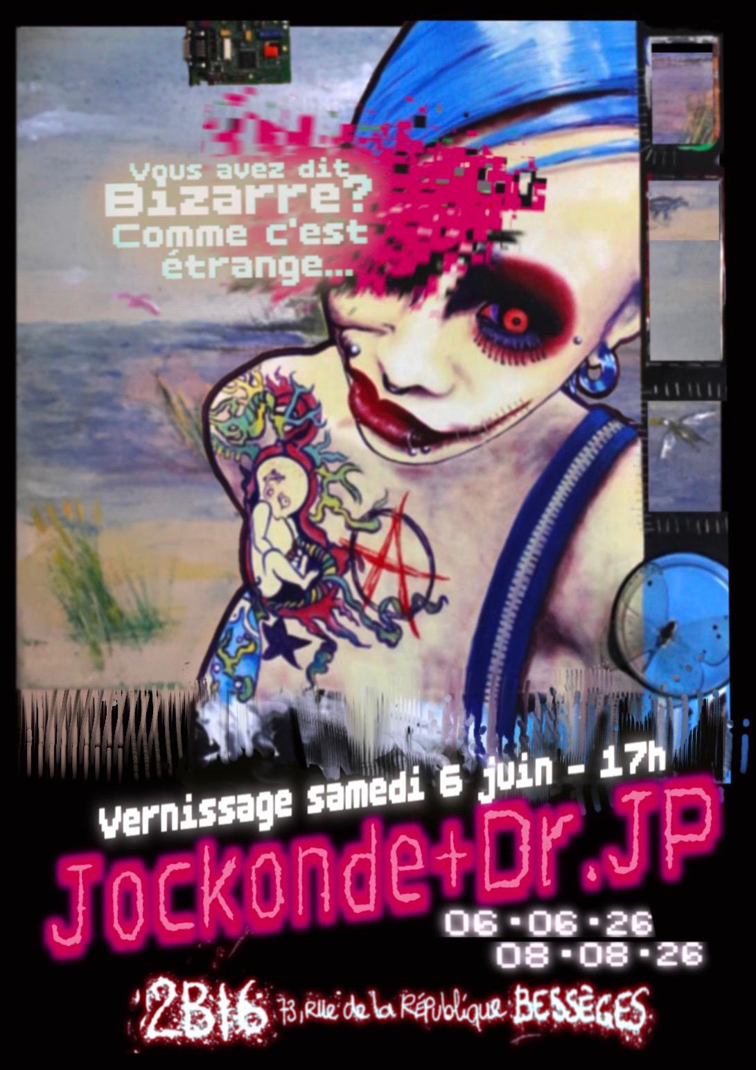 Affiche de Jockonde + dr.jp à Bessèges