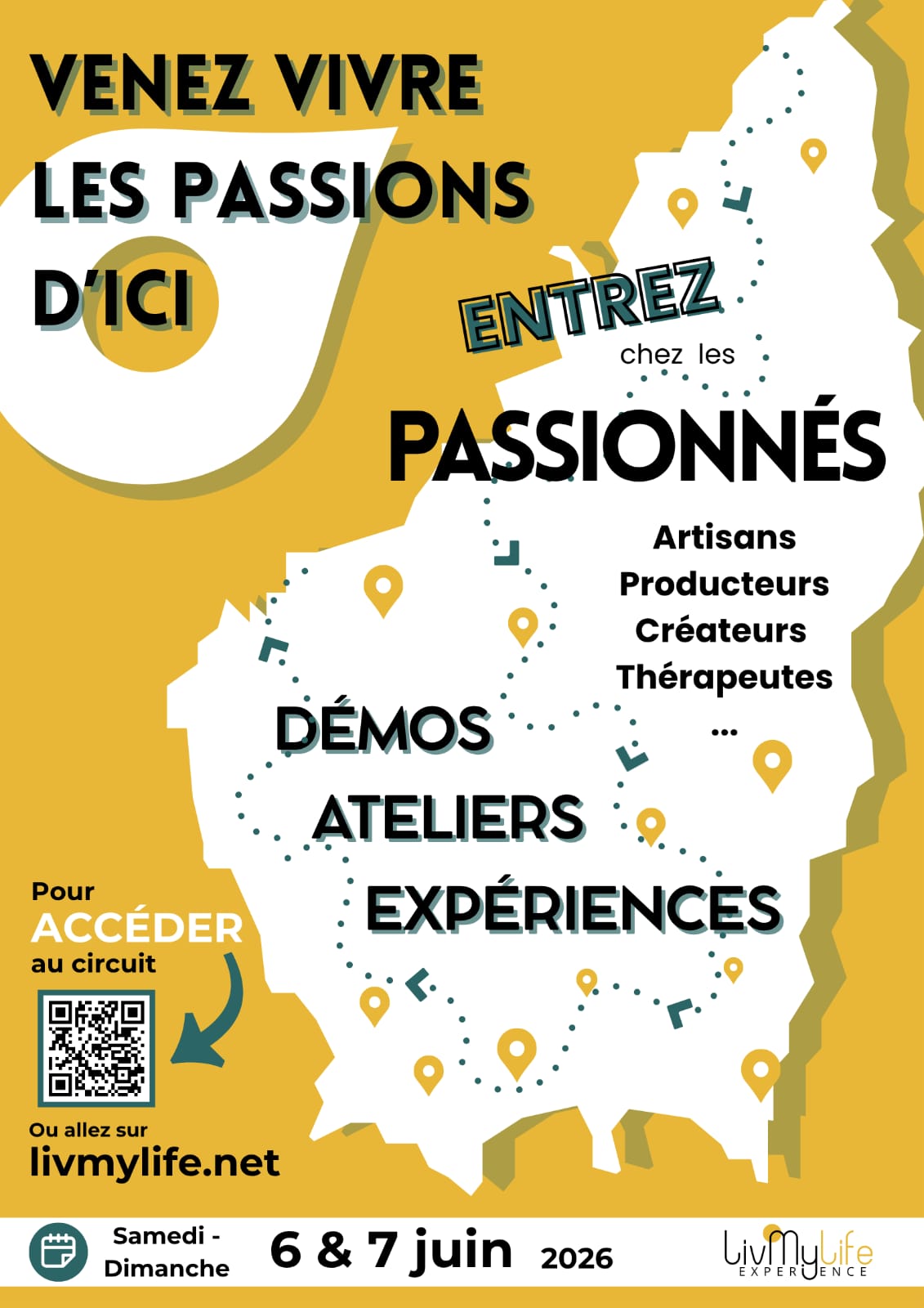 Affiche de Les passions d'ici à Sud Ardèche