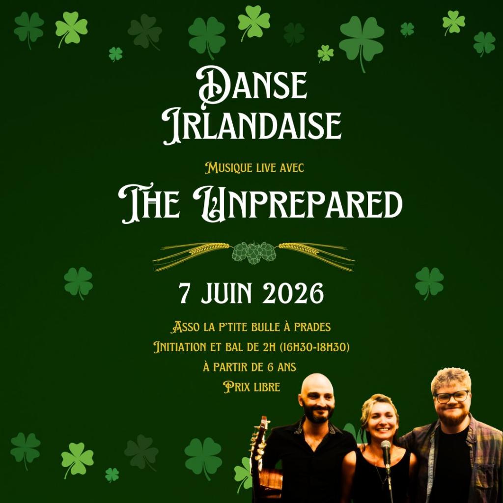 Affiche de Danse irlandaise à Prades