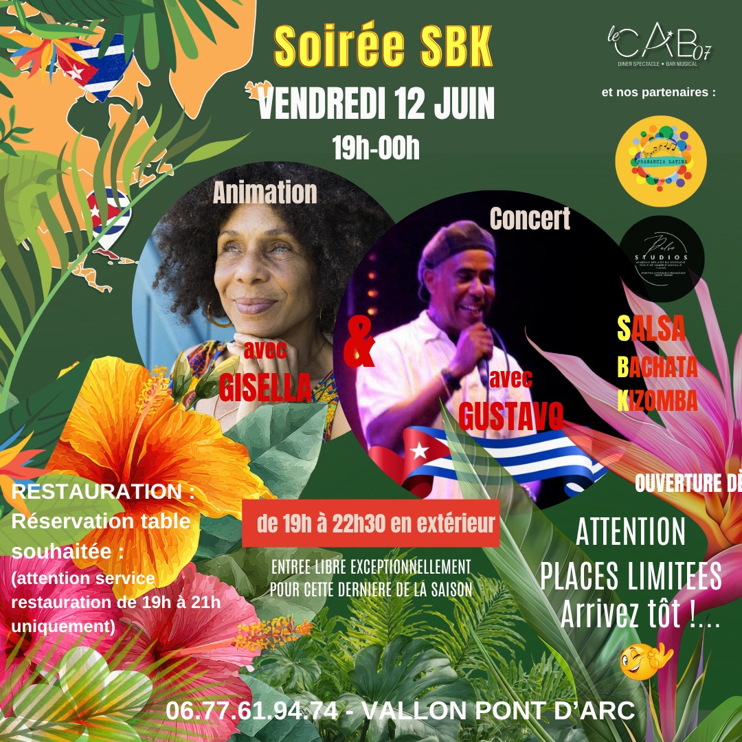 Affiche de Soirée sbk à Vallon-Pont-d'Arc