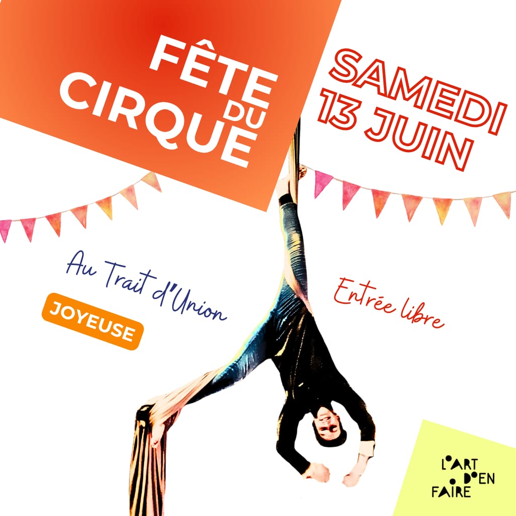 Affiche de Fête du cirque à Joyeuse