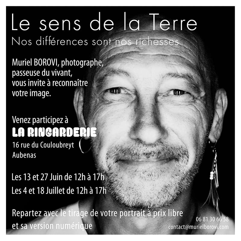 Affiche de Le sens de la terre à Aubenas