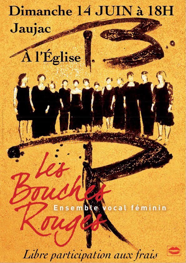 Affiche de Les bouches rouges à Jaujac