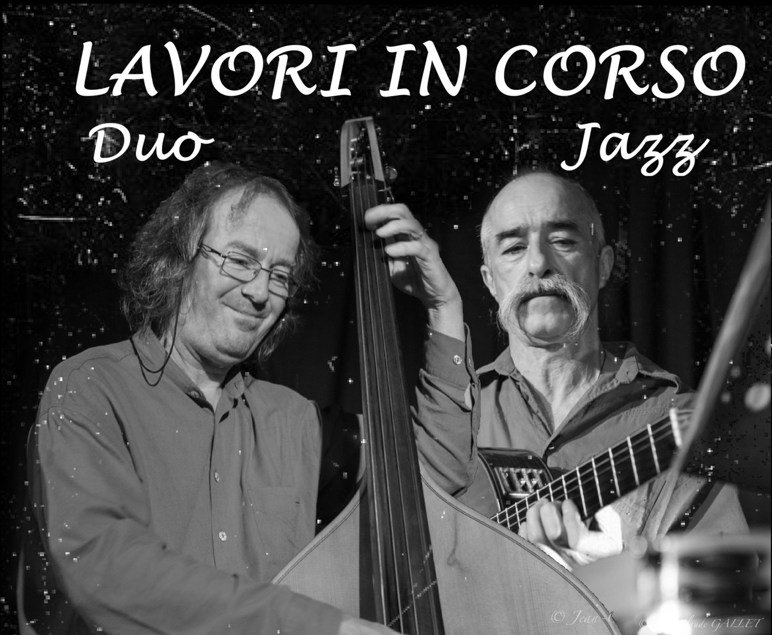 Affiche de Lavori in corso duo jazz à Largentière