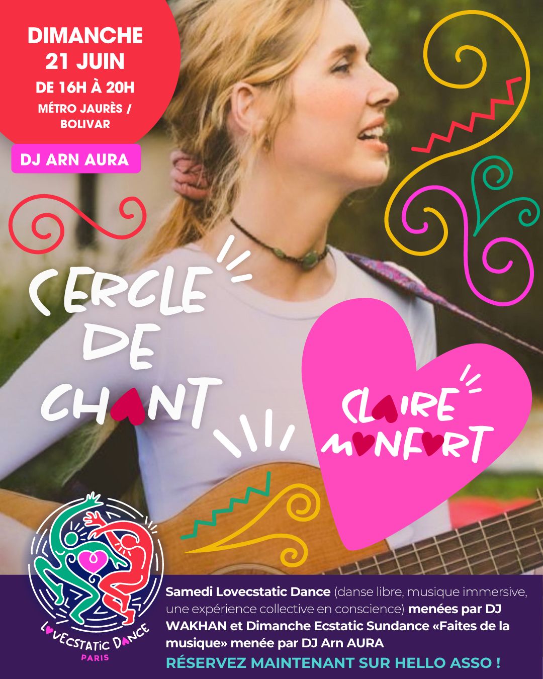 Affiche de Cercle de chant à Paris
