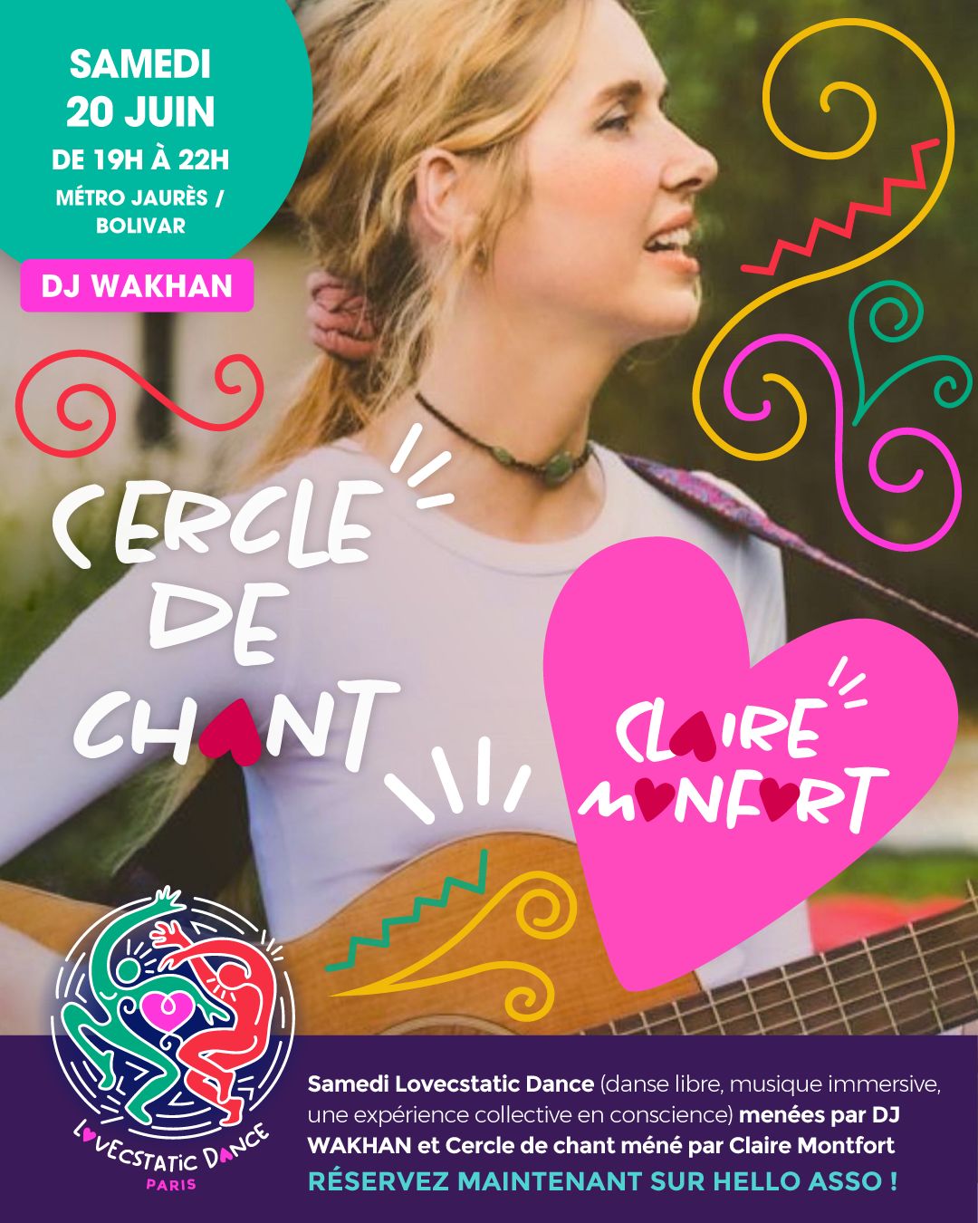 Affiche de Cercle de chant Ă Paris