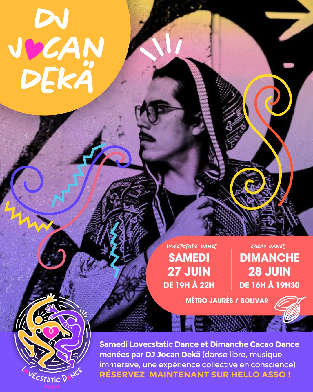Affiche de Dj jocan dekä à Paris