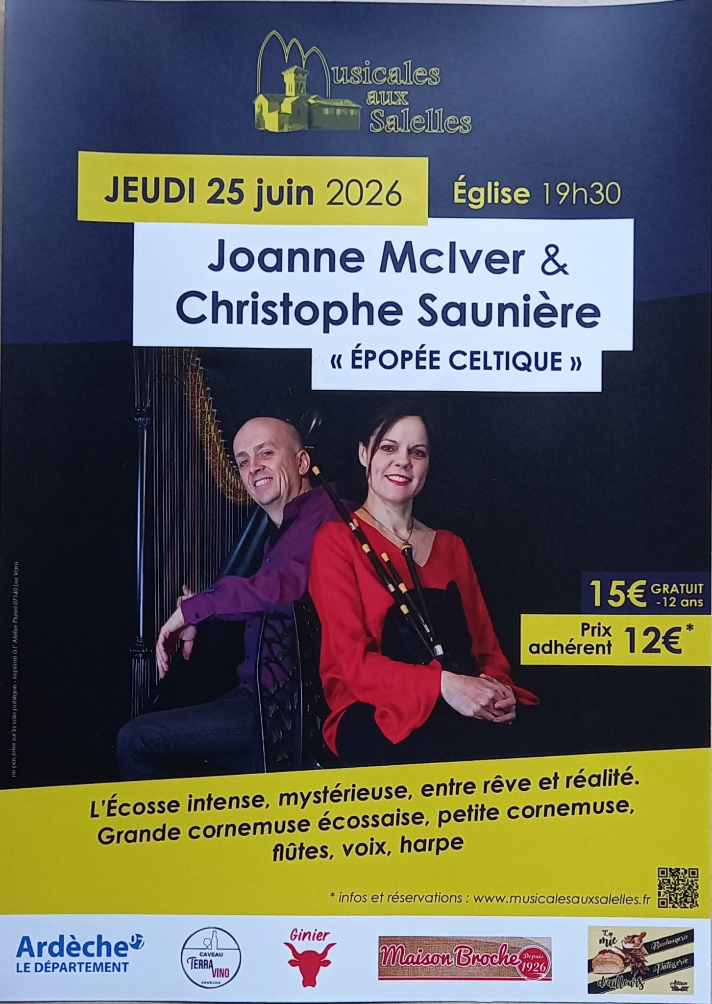 Affiche de Épopée celtique à Les Salelles