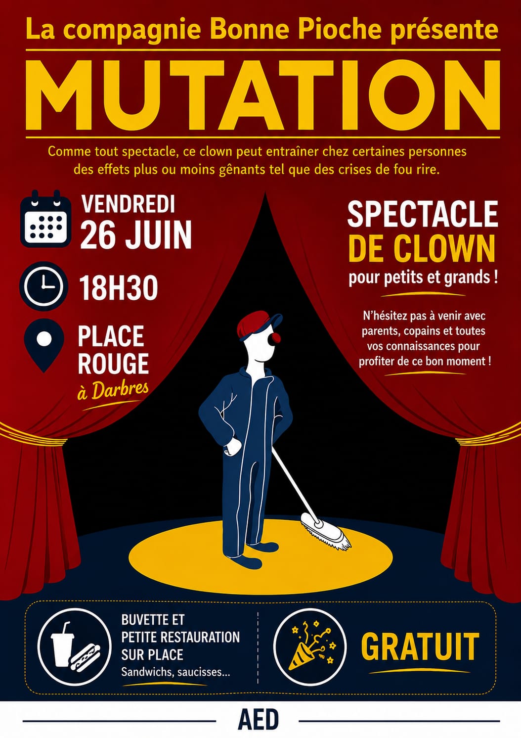 Affiche de Mutation à Darbres