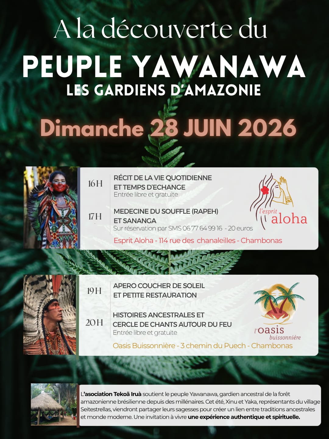Affiche de À la découverte du peuple à Chambonás