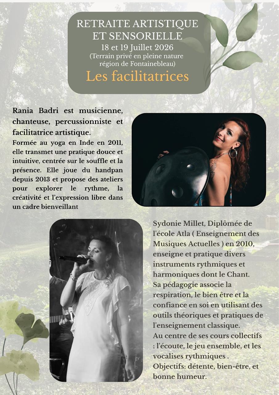 Affiche du festival Retraite artistique et