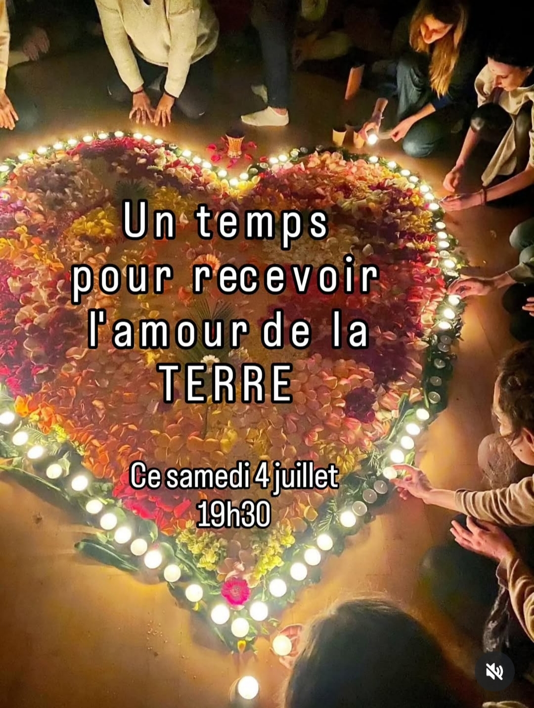 Affiche de Chants de guérison ritual à Paris