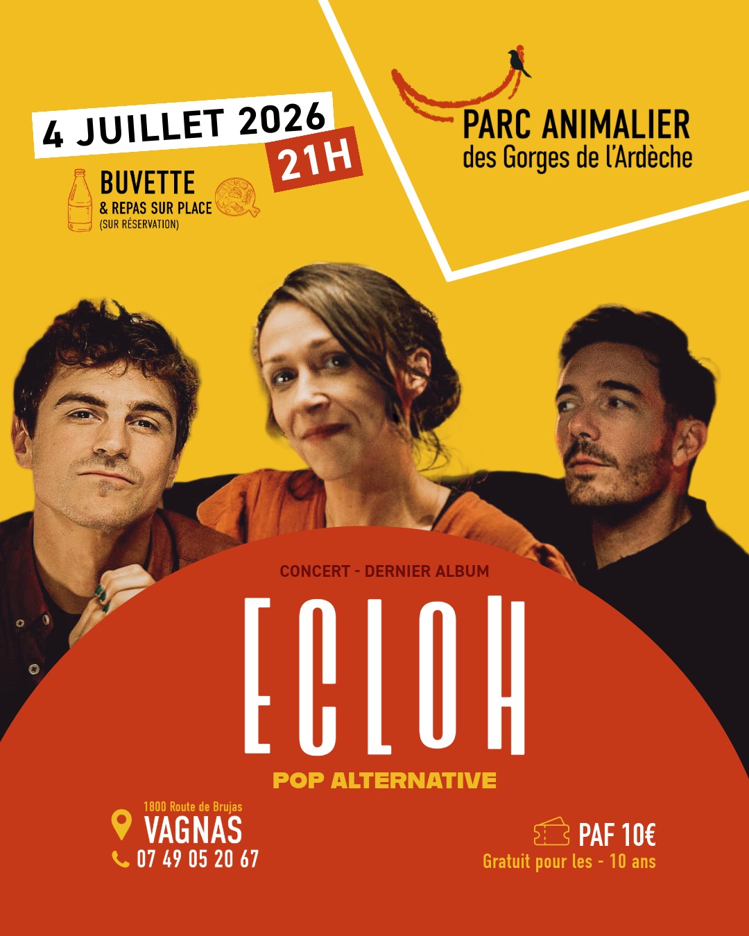 Affiche de Ecloh à Vagnas