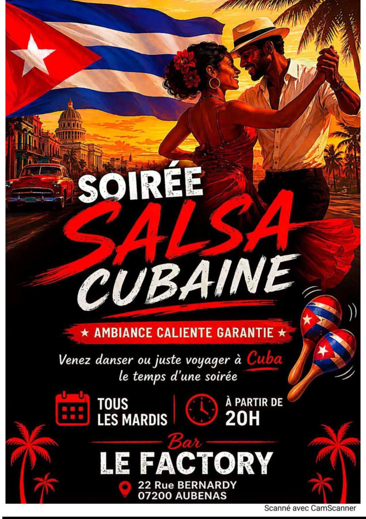 Soirée salsa cubaine