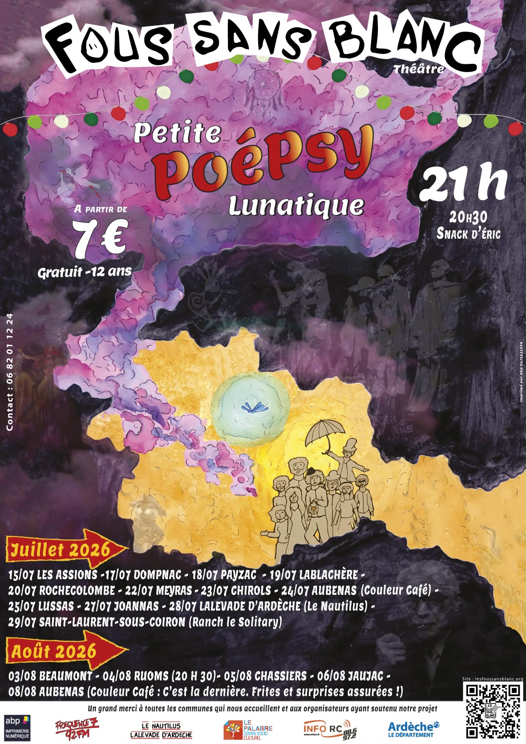 Affiche Petite poépsy lunatique