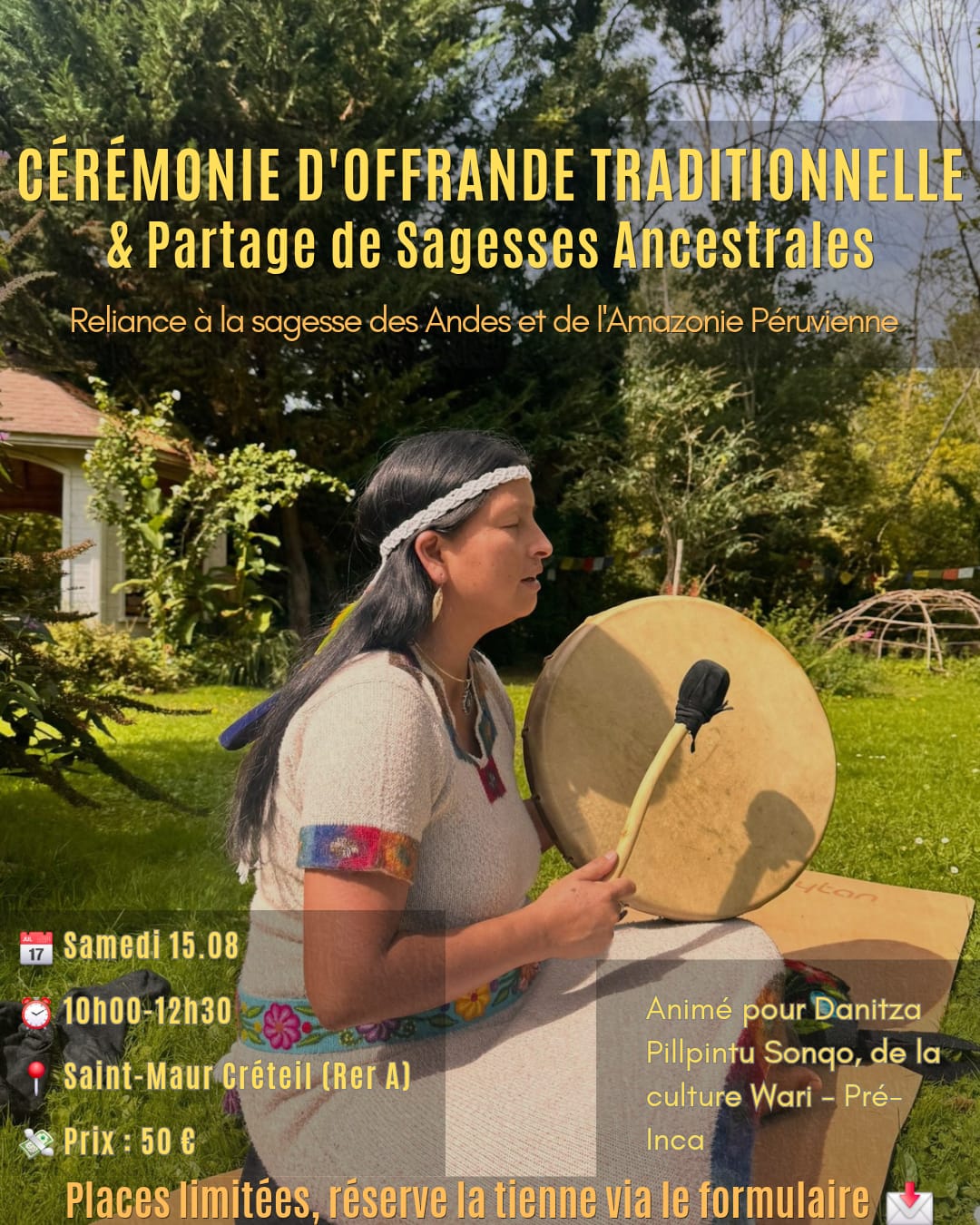 Affiche Cérémonie d'offrande