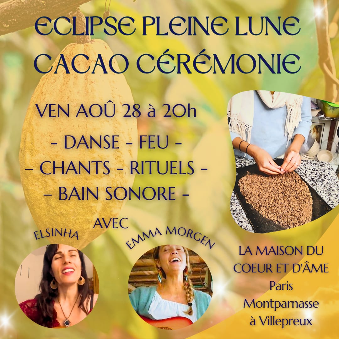 Affiche de Eclipse pleine lune cacao à Villepreux
