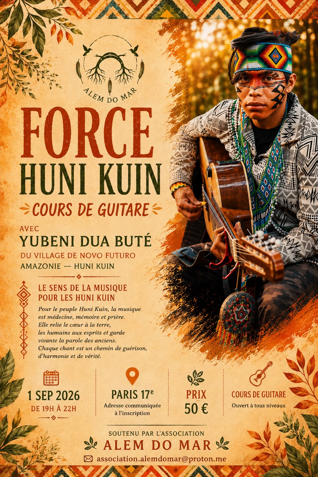 Affiche de Force huni kuin - cours de à Paris