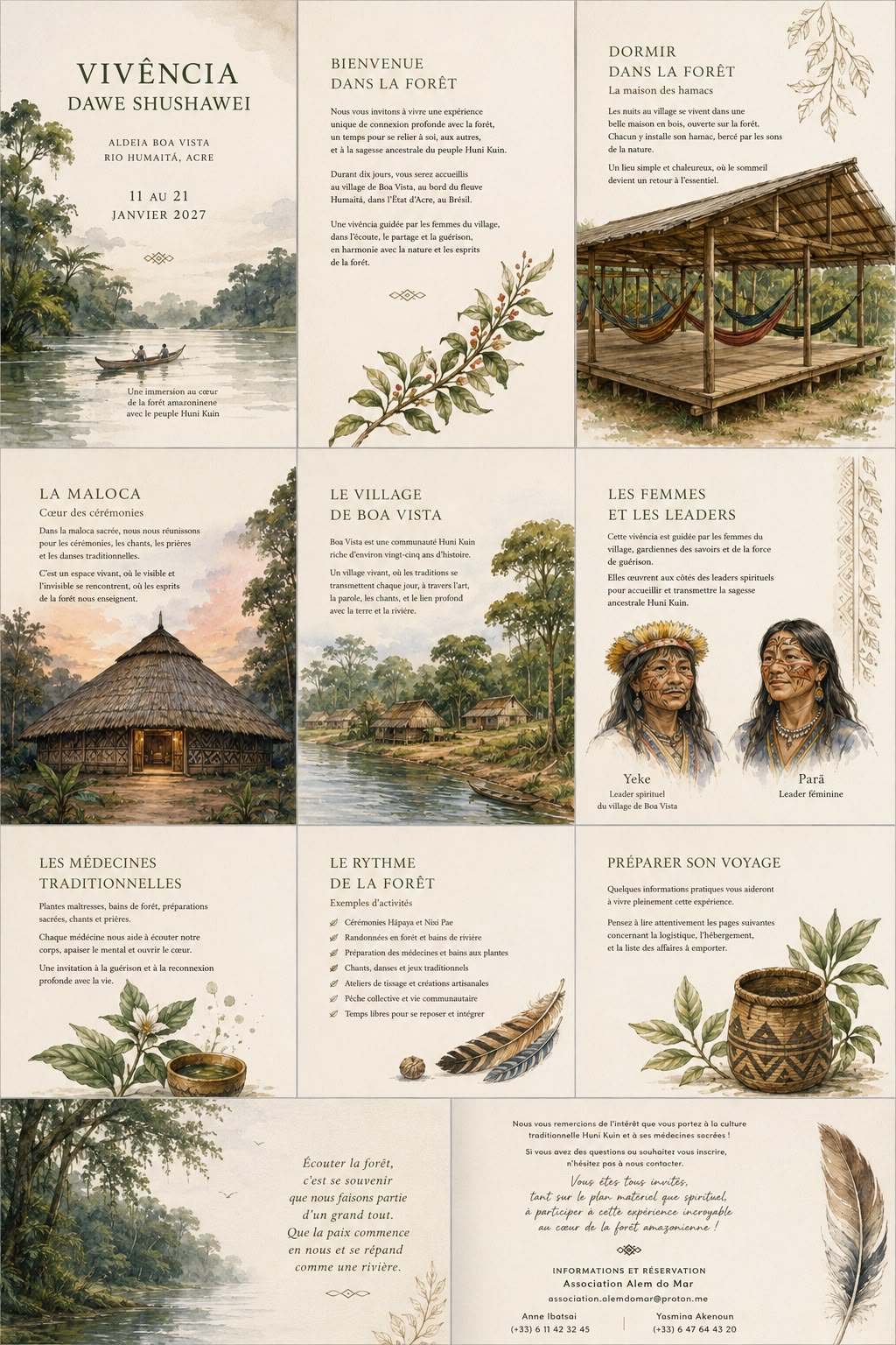 Affiche de Vivência dawe shushawei à Boa Vista