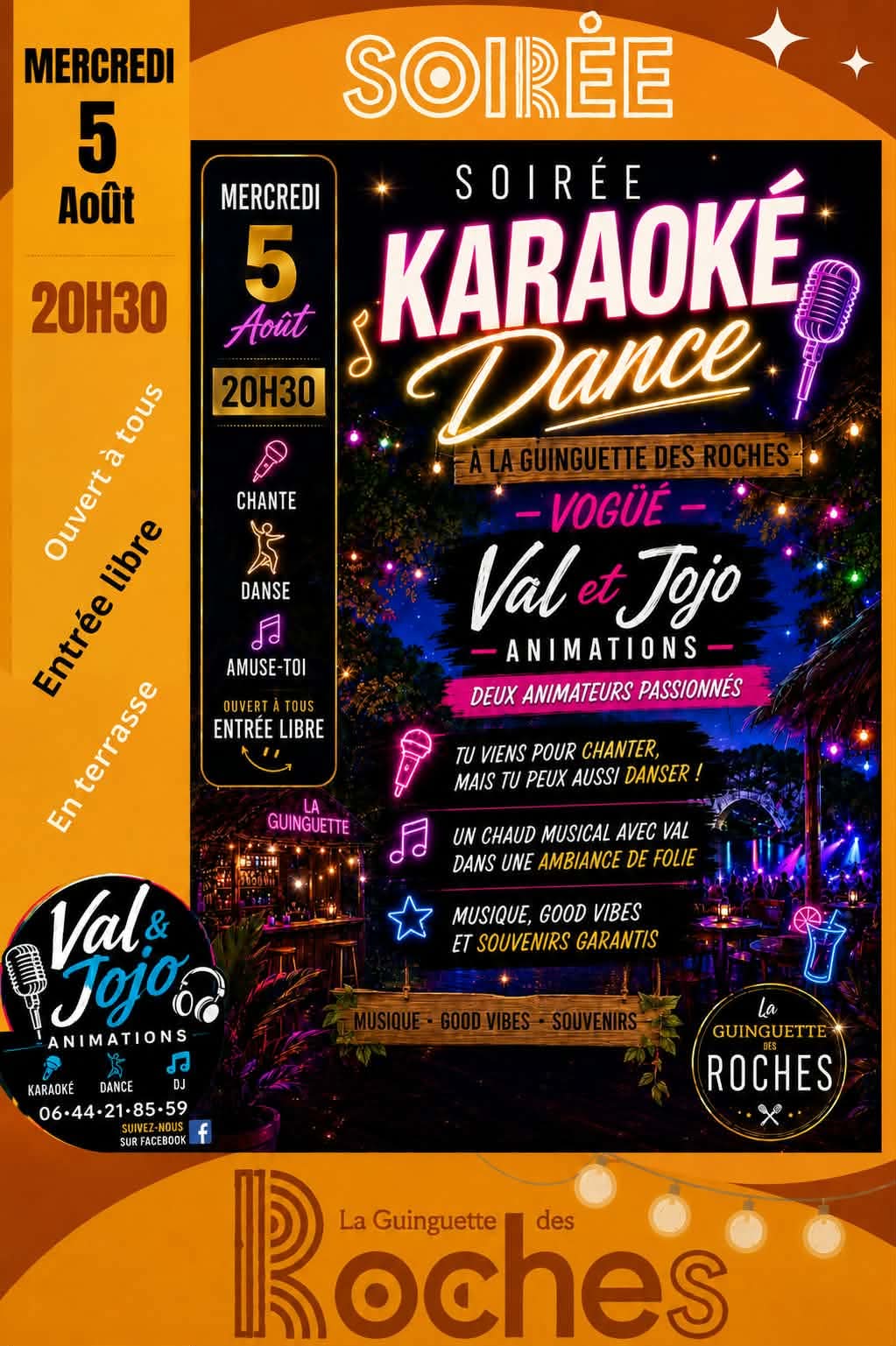 Soirée karaoké danse