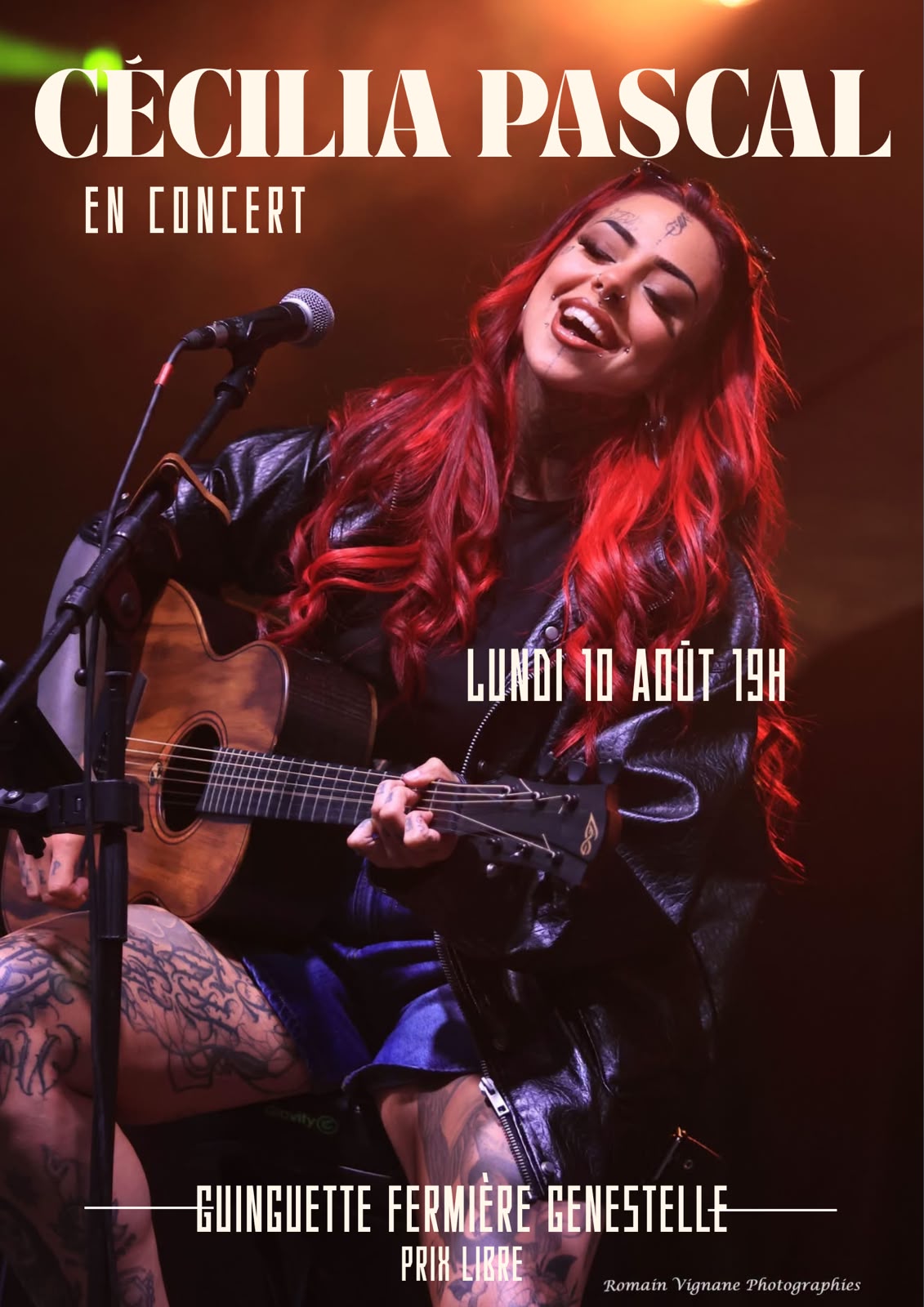 Cécilia pascal en concert