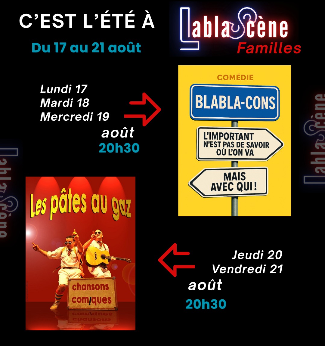 Affiche de Blabla-cons à Lablachère
