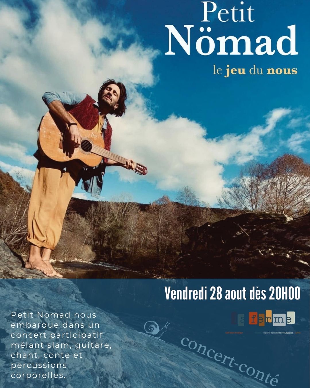 Affiche de Le jeu du nous à Aubenas