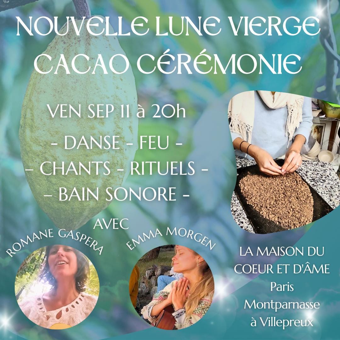 Affiche de Nouvelle lune vierge cacao Ă Villepreux