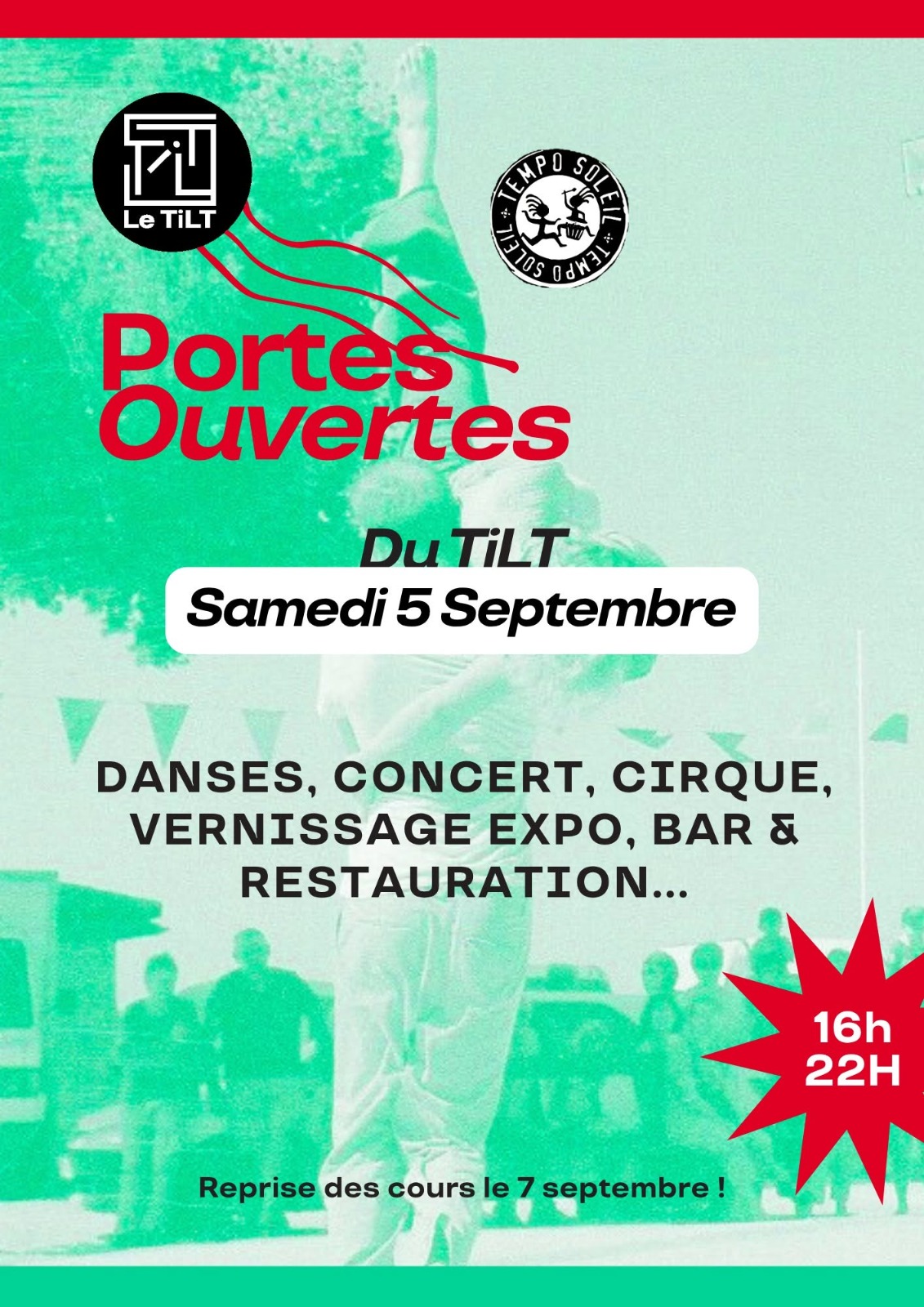 Affiche de Portes ouvertes du tilt à Le Teil