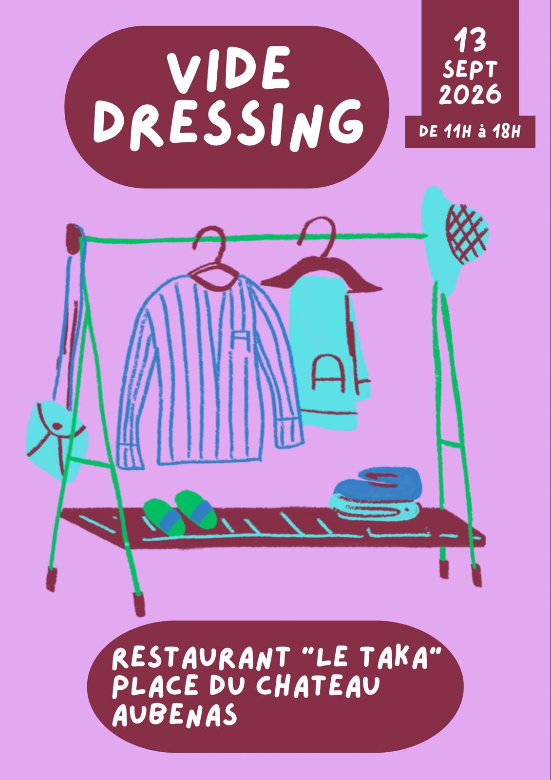 Affiche de Vide dressing à Aubenas