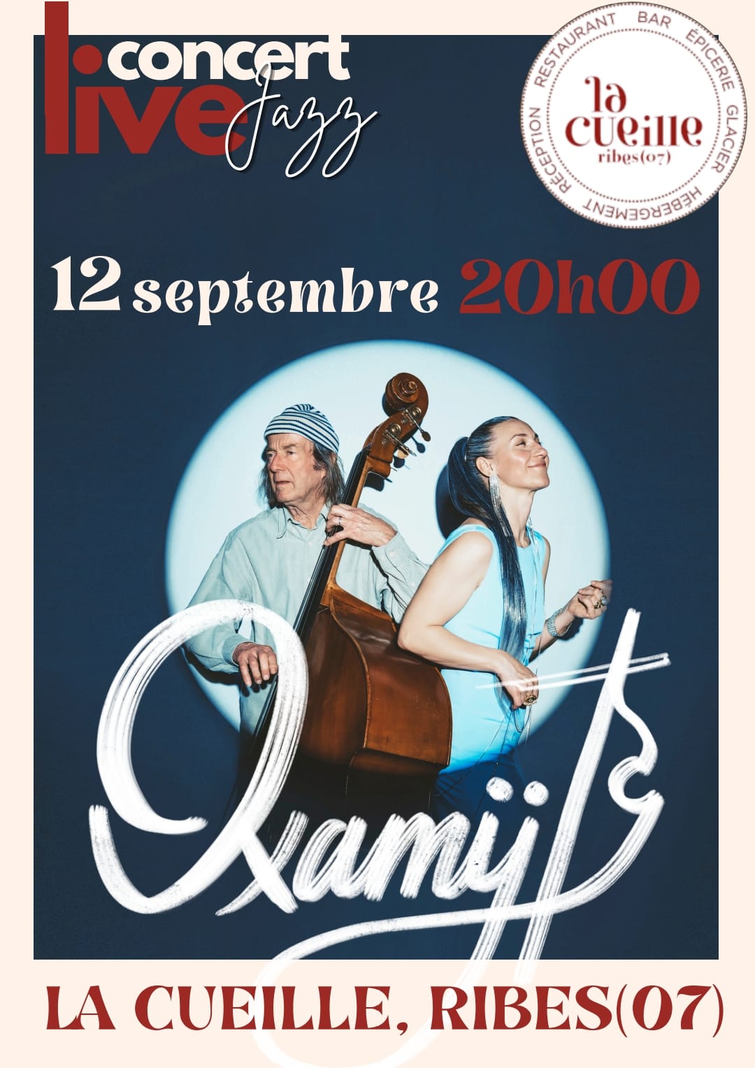 Affiche de Oxamÿt en concert à Ribes