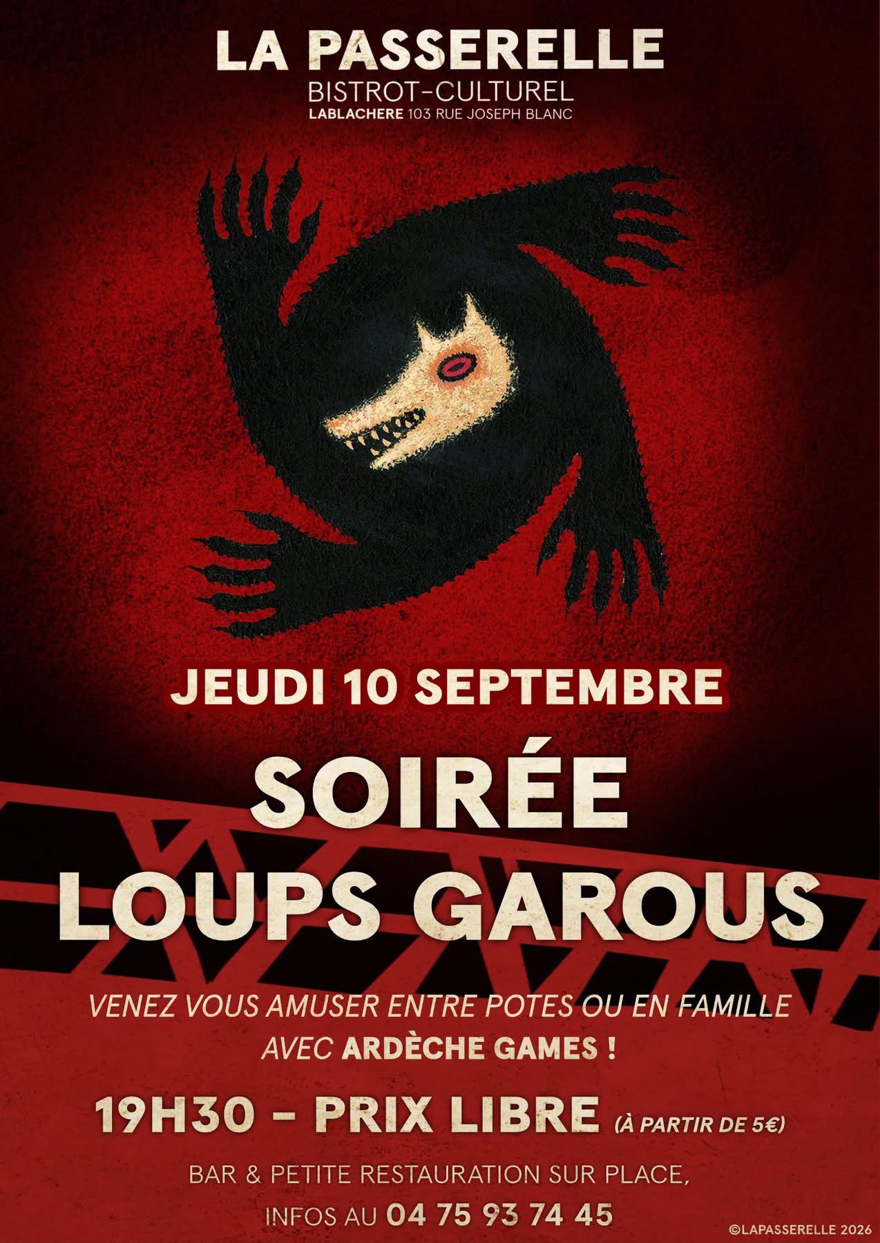 Soirée loups garous